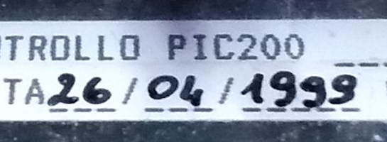 serial number old